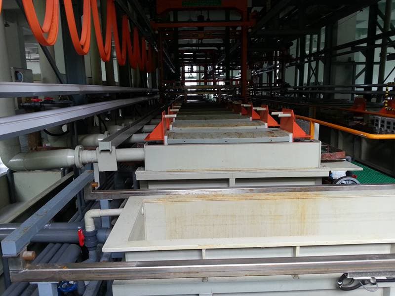 Gantry barrel plating equipment