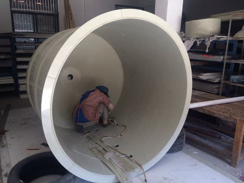 Chemical tank bodies and storage equipment